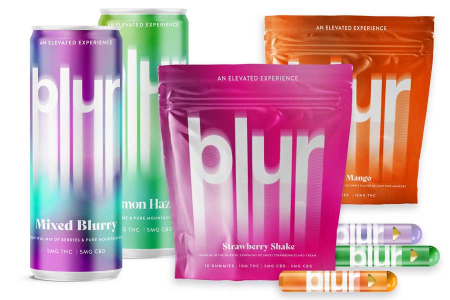 custom branded packaging: blur product group