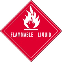 D.O.T. Labels - 4 x 4"