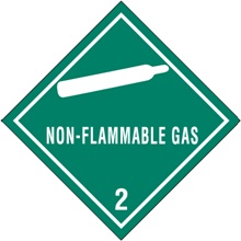 D.O.T. Labels - 4 x 4"