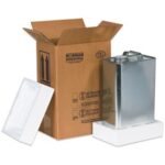 Hazardous Material Boxes & Supplies - 8.1875 x 5.6875 x 12.375"