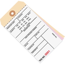 Inventory Tags - 6.25 x 3.125"