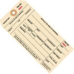 Inventory Tags - 3.125 x 6.25"