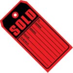 Sold Tags - 2.375 x 4.75"