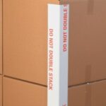 "DO NOT DOUBLE STACK" Edge Protectors - 2 x 2 x 48"