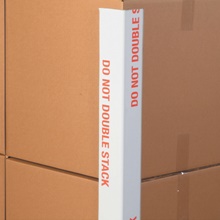 "DO NOT DOUBLE STACK" Edge Protectors