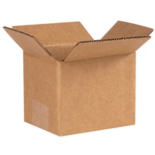 Corrugated Boxes - 5 x 4 x 4"