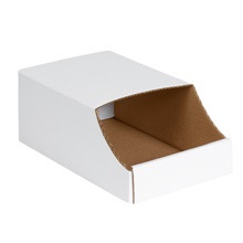 Corrugated Bins - 12 x 7 x 4.5"