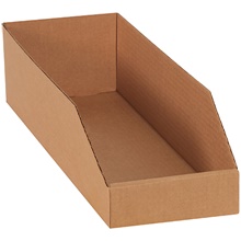 Corrugated Bins - 6 x 4.5 x 24"