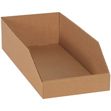 Corrugated Bins - 24 x 12 x 4.5"