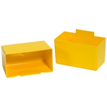 Plastic Bins - 2.75 x 3 x 5.125"