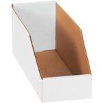 Corrugated Bins - 12 x 4 x 4.5"