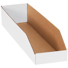 Corrugated Bins - 24 x 6 x 4.5"