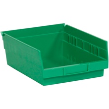 Plastic Bins - 11.625 x 11.125 x 4"
