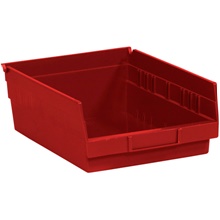 Plastic Bins - 11.625 x 11.125 x 4"