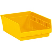 Plastic Bins - 11.125 x 4 x 11.625"