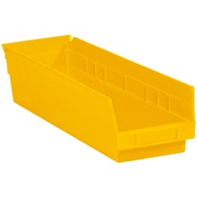Plastic Bins - 4.125 x 4 x 17.875"