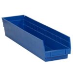 Plastic Bins - 23.625 x 4.125 x 4"
