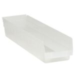 Plastic Bins - 23.625 x 4.125 x 4"