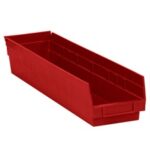 Plastic Bins - 23.625 x 4.125 x 4"
