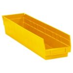 Plastic Bins - 23.625 x 4.125 x 4"