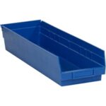 Plastic Bins - 23.625 x 6.625 x 4"