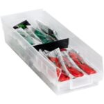 Plastic Bins - 23.625 x 6.625 x 4"