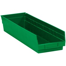 Plastic Bins - 6.625 x 4 x 23.625"