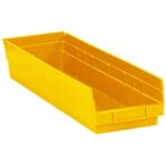 Plastic Bins - 23.625 x 6.625 x 4"