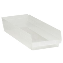 Plastic Bins - 23.625 x 8.375 x 4"