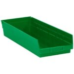 Plastic Bins - 23.625 x 8.375 x 4"