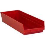 Plastic Bins - 23.625 x 8.375 x 4"