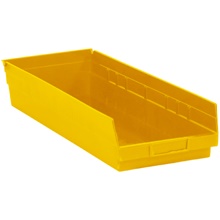 Plastic Bins - 8.375 x 4 x 23.625"