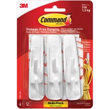 3M Command™ - 0.875 x 1.25 x 3"