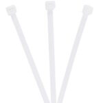 Nylon Natural Cable Ties - 9 x 0.19"