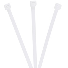 Nylon Natural Cable Ties - 9 x 0.19"