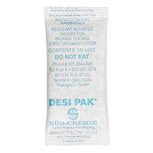 Desiccants - 2.5 x 1 x 0.25"