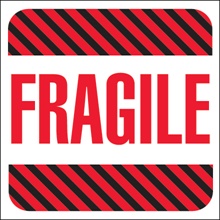 Shipping & Handling Labels - 4 x 4"