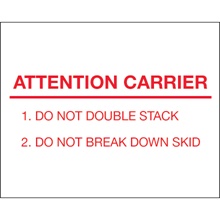 Shipping & Handling Labels - 10 x 8"