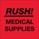Shipping & Handling Labels - 4 x 4"