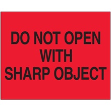 Shipping & Handling Labels - 10 x 8"