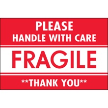 Shipping & Handling Labels - 3 x 2"
