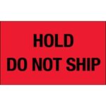 Shipping & Handling Labels - 5 x 3"