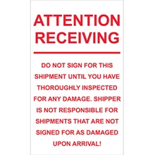 Laser Labels - 10 x 6"