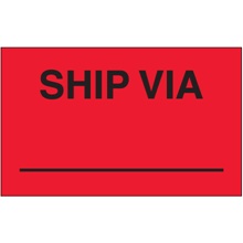 Shipping & Handling Labels - 5 x 3"