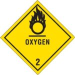 D.O.T. Labels - 4 x 4"