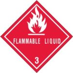 D.O.T. Labels - 4 x 4"
