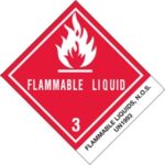 D.O.T. Labels - 4 x 4.75"
