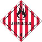 D.O.T. Labels - 4 x 4"
