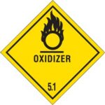 D.O.T. Labels - 4 x 4"