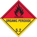D.O.T. Labels - 4 x 4"